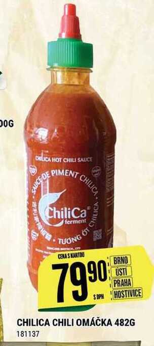 Tamda Foods Chilica chili omáčka 482g nabídka