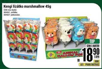 Tamda Foods Kengi lízátko marshmallow 45g nabídka