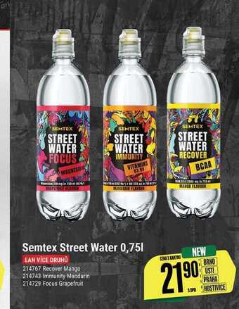 Tamda Foods Semtex street water 0,75 l nabídka