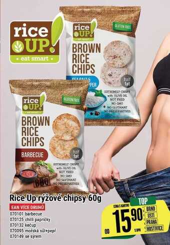 Tamda Foods Rice up rýžové chipsy 60g nabídka