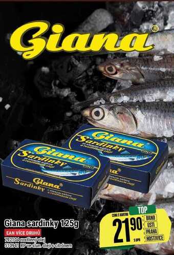 Tamda Foods Giana sardinky 125g nabídka