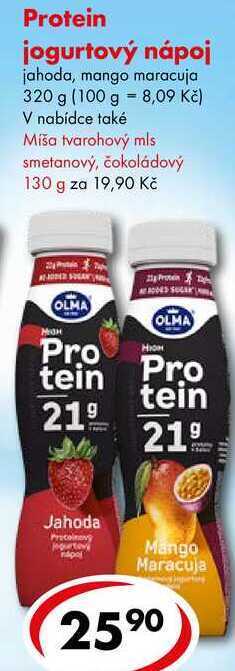 CBA Protein jogurtový nápoj, 320 g nabídka