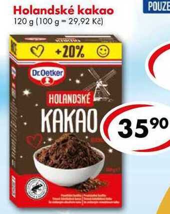 CBA Holandské kakao, 120 g nabídka
