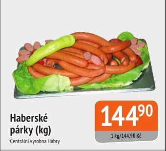 Coop hb Haberské párky (kg) nabídka