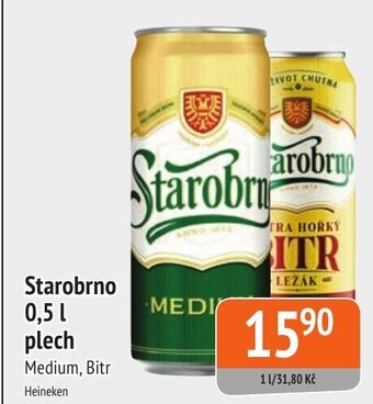 Coop hb Starobrno 0,5L plech nabídka