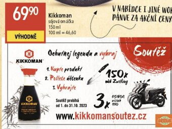 Globus Kikkoman sójová omáčka 150 ml nabídka