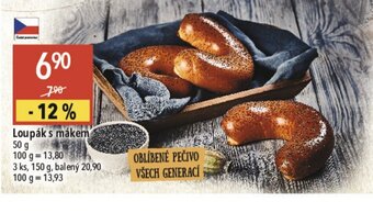 Globus Loupák s mákem 50 g nabídka