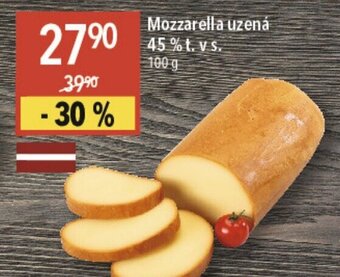 Globus Mozzarella uzená 45% t. vs. 100 g nabídka