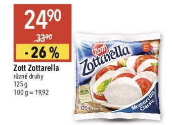 Globus Zott Zottarella různé druhy 125 g nabídka