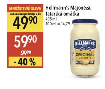 Globus Hellmann's Majonéza, Tatarská omáčka 405 ml nabídka