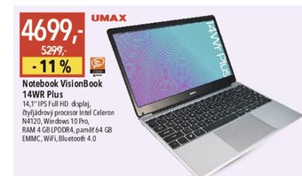 Globus Notebook Vision Book 14WR Plus nabídka