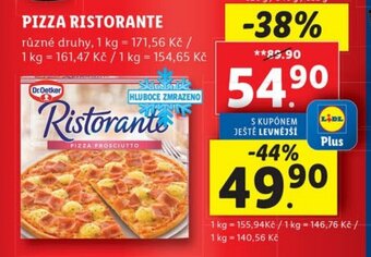 Lidl PIZZA RISTORANTE nabídka