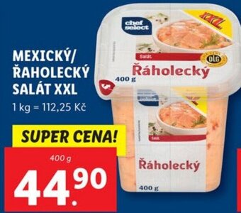 Lidl MEXICKÝ/ ŘAHOLECKÝ SALÁT XXL nabídka