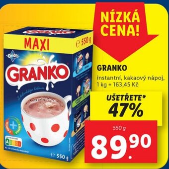 Lidl GRANKO nabídka