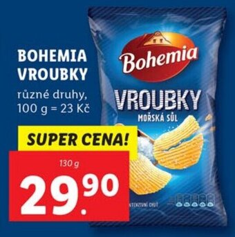 Lidl BOHEMIA VROUBKY nabídka