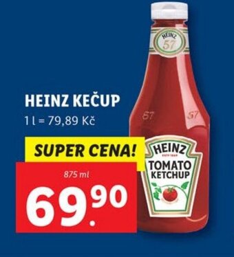 Lidl HEINZ KEČUP nabídka