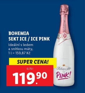 Lidl BOHEMIA SEKT ICE / ICE PINK nabídka