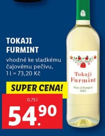 Lidl TOKAJI FURMINT nabídka