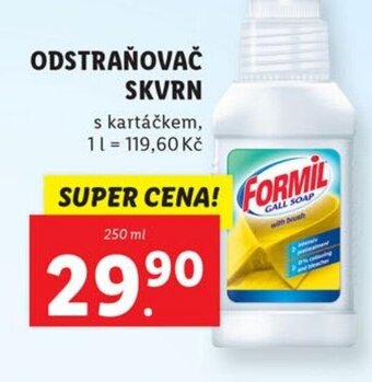 Lidl ODSTRAŇOVAČ SKVRN nabídka