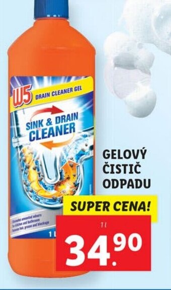 Lidl GELOVÝ ČISTIČ ODPADU nabídka