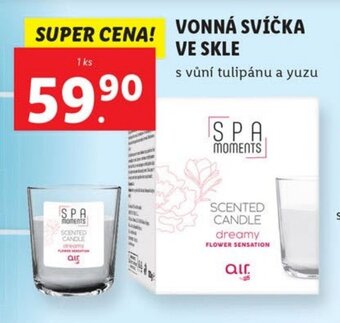 Lidl VONNÁ SVÍČKA VE SKLE nabídka