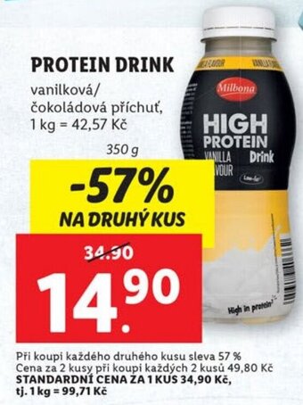 Lidl PROTEIN DRINK nabídka
