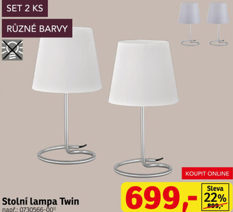 Asko Stolní lampa Twin nabídka