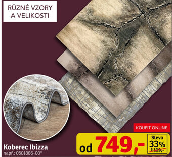 Asko Koberec Ibizza nabídka