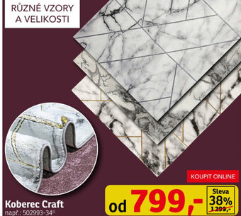 Asko Koberec Craft nabídka