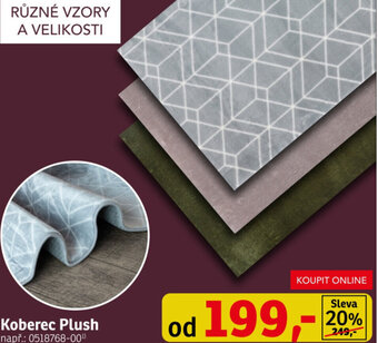 Asko Koberec Plush nabídka