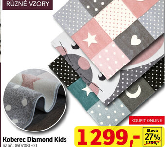 Asko Koberec Diamond Kids nabídka