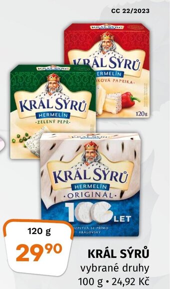 Coop KRÁL SÝRŮ nabídka