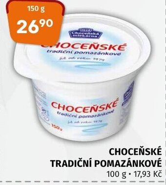 Coop CHOCEŇSKÉ TRADIČNÍ POMAZÁNKOVÉ nabídka
