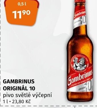 Coop GAMBRINUS ORIGINÁL 10 nabídka