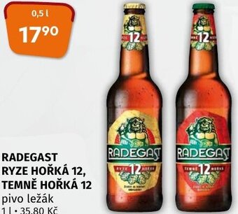 Coop RADEGAST RYZE HOŘKÁ 12, TEMNĚ HOŘKÁ 12 nabídka