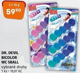 Coop DR. DEVIL BICOLOR WC 5BALL nabídka