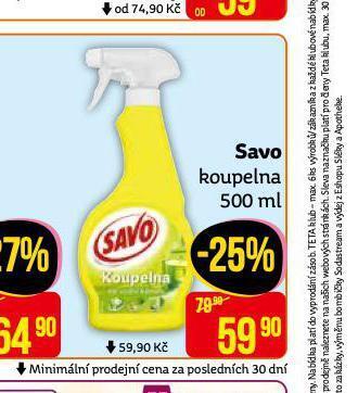 Teta Savo koupelna nabídka