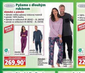 Pyžamo s dlouhým rukávem