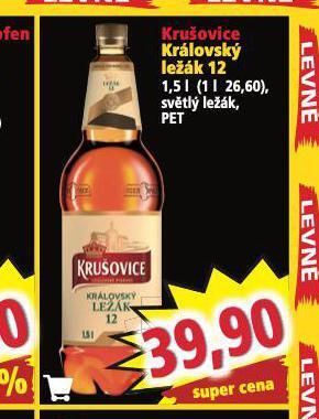 Norma Pivo krušovice 12 královský ležák nabídka