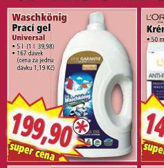 Norma Waschkönig prací gel nabídka