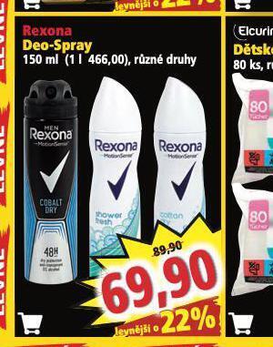 Rexona deo spray