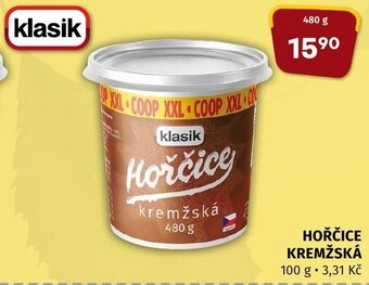 Coop HOŘČICE KREMŽSKÁ nabídka