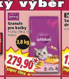 Norma Whiskas granule pro kočky nabídka
