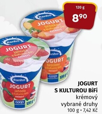 Coop JOGURT S KULTUROU BiFi nabídka