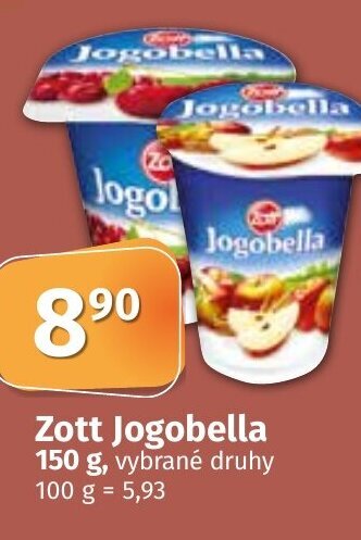 COOP TIP Zott Jogobella 150 g nabídka