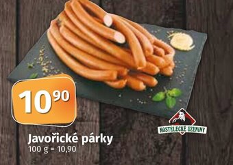 COOP TIP Javořické párky nabídka