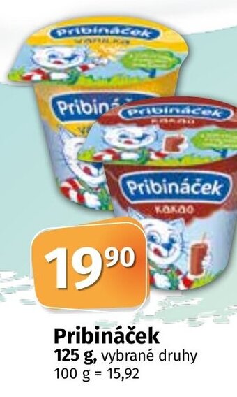 COOP TIP Pribináček 125 g nabídka