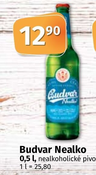 COOP TIP Budvar Nealko 0,5 L nabídka