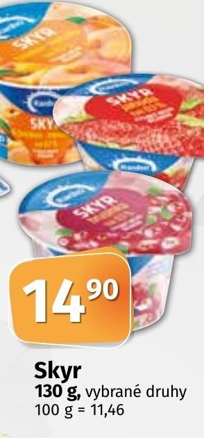 COOP TIP Skyr 130 g nabídka