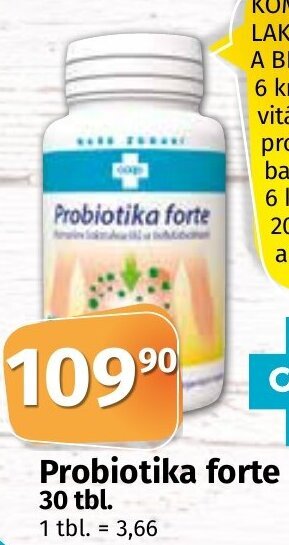 COOP TIP Probiotika forte 30 tbl. nabídka